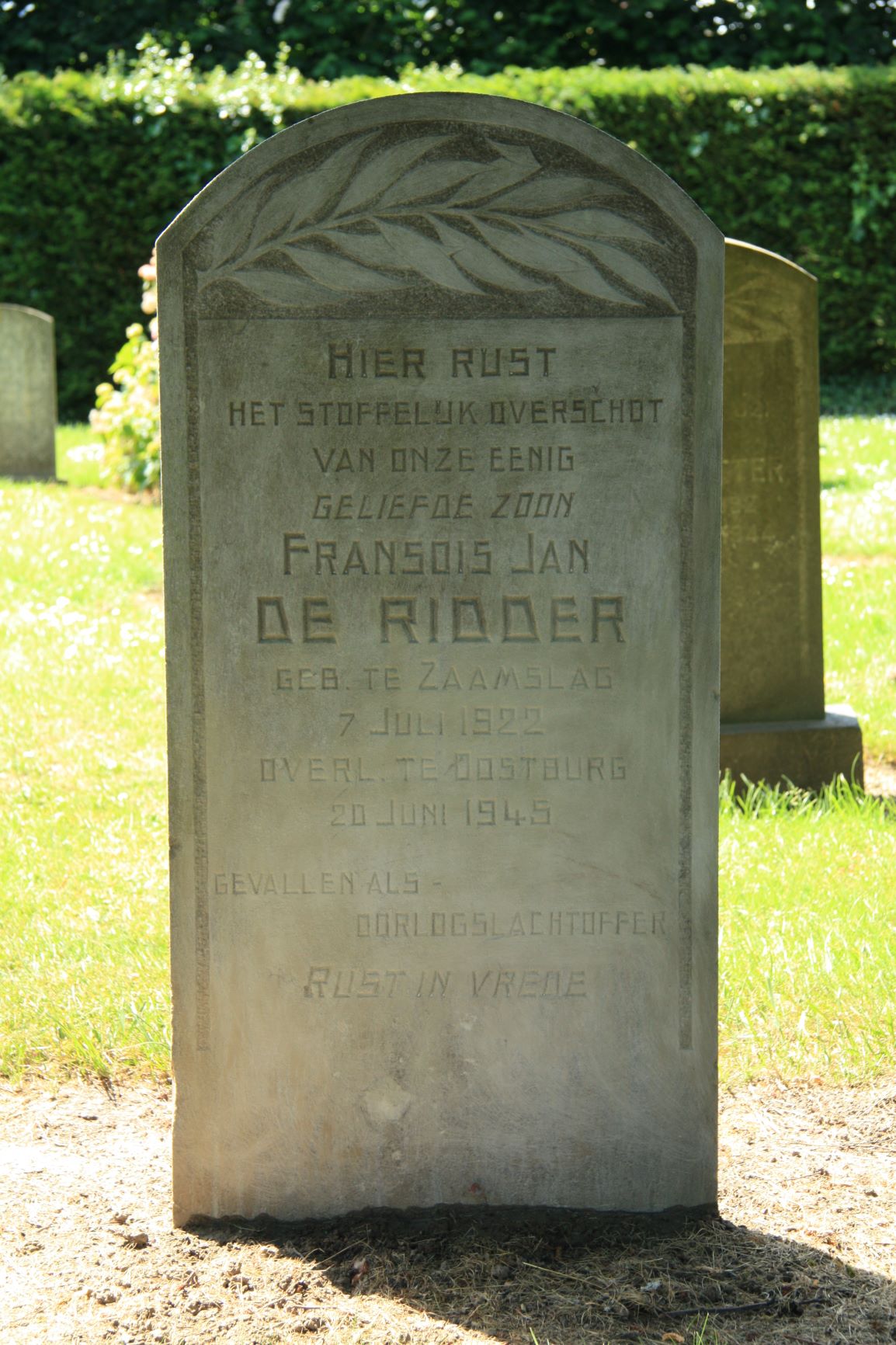 François Jan de Ridder